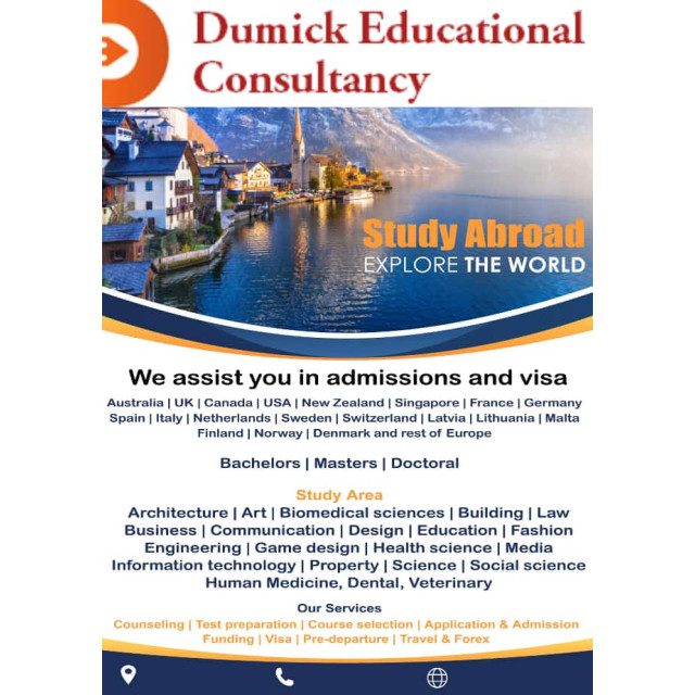 Study Abroad Admission Guidance and Assistance Study Abroad Admission Guidance and Assistance