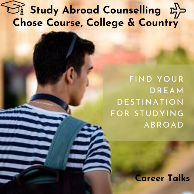 Study Abroad Admission Guidance & Counseling Study Abroad Admission Guidance & Counseling
